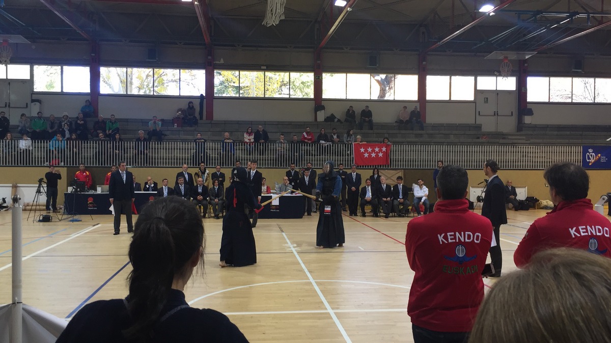 Campeonato de España de Kendo. Madrid 25-11-17